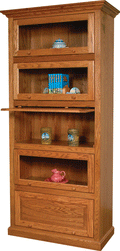 Amish Barrister Bookcase