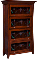Amish Berkley Barrister Bookcase